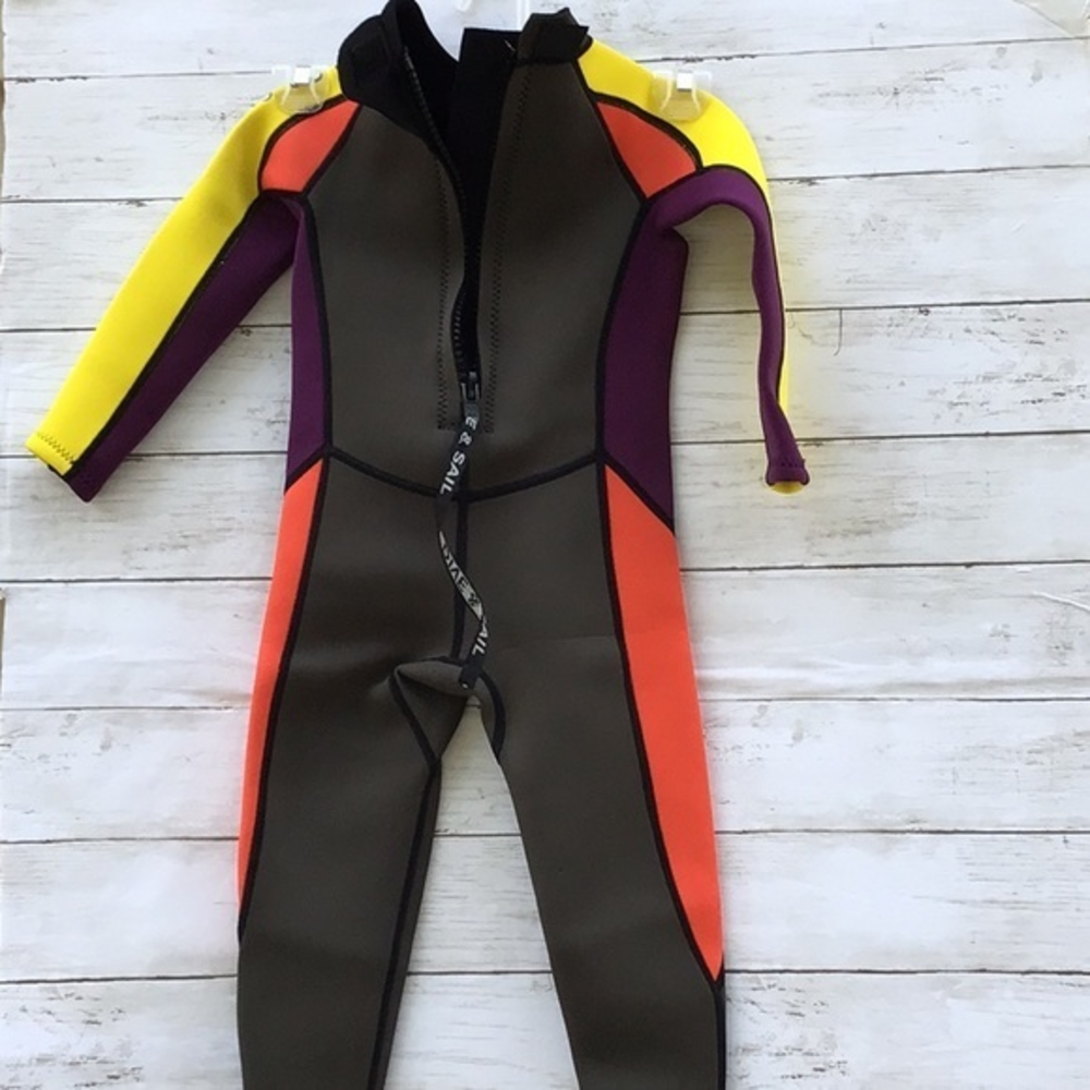 🌼 DIVE AND SAIL‎ X-Manta Surf Wet Suit Long Sleeve Size XS